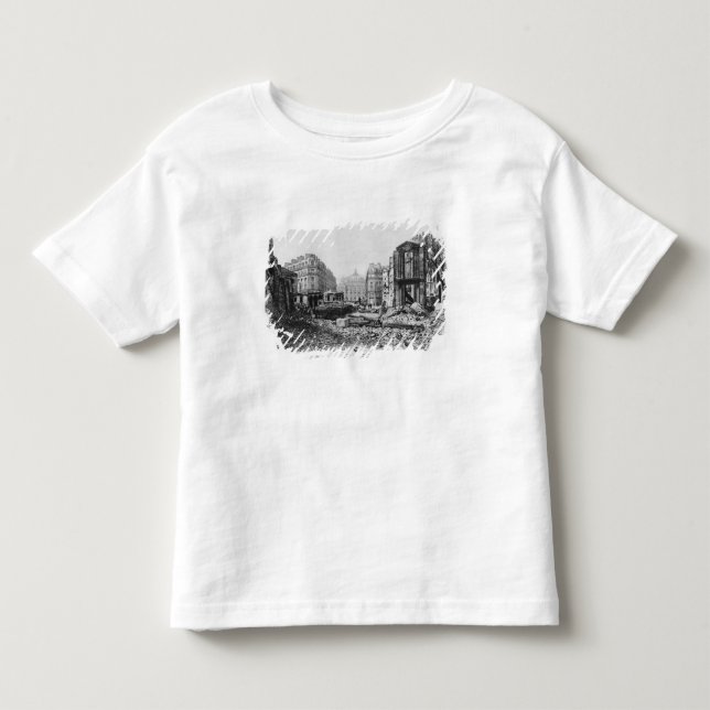 Byggnad av avenyn de l'Opera 2 T Shirt (Framsida)