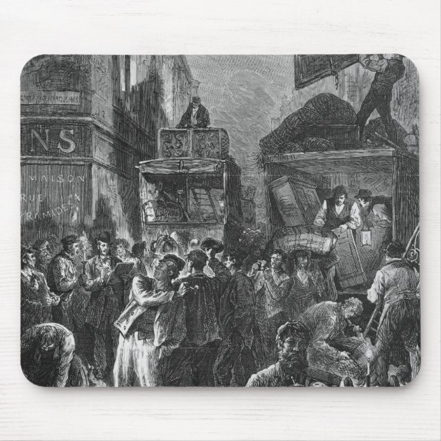 Byggnad av avenyn de l'Opera Musmatta (Framsidan)