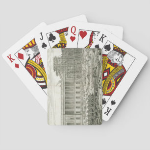 Byggnad av det huvudsakligt hänrycker av casinokort