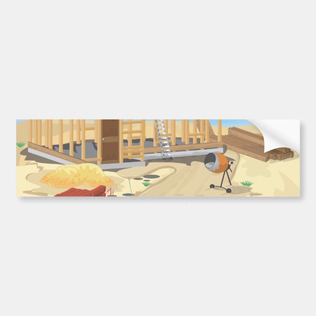 byggnad bildekal (Framsidan)