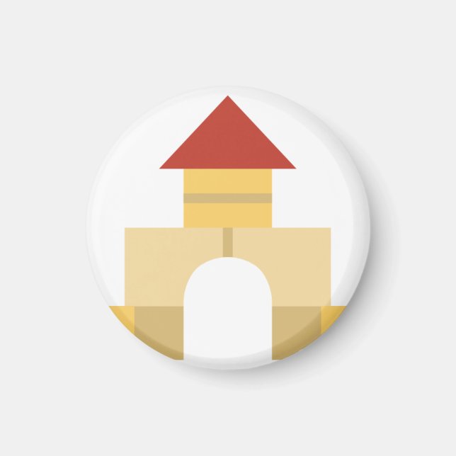 byggnad block magnet (Framsidan)