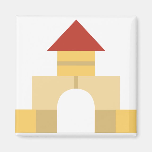 byggnad block magnet (Framsidan)