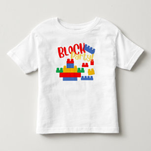 Byggnad Block Party Mega Blok Inspired T Shirt