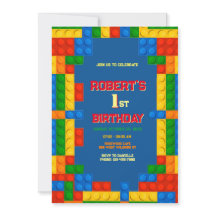 Byggnad Blocks Birthday, första uppförandet