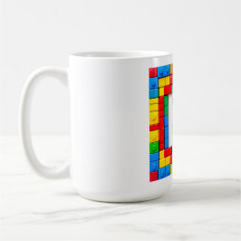 Byggnad Blocks BIRTHDAY Kaffemugg