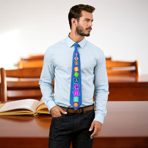 Byggnad Blocks Personlig Färg Lache Tie Slips
