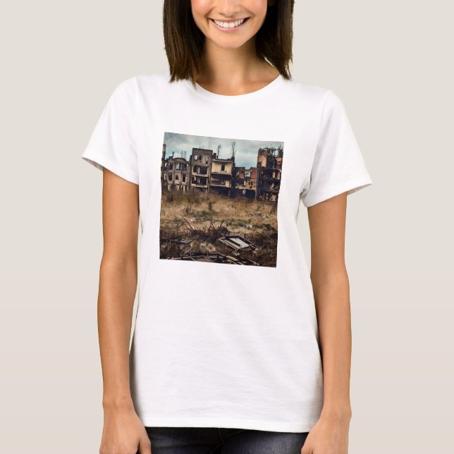 Byggnad | BORTTAPPADAR T Shirt (Framsida)