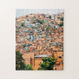 Byggnad City Medellin, Colombia Pussel