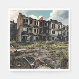 Byggnad | Destruktion efter akukalypse Pappersservett