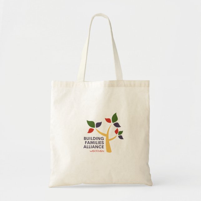 Byggnad Families Alliance of WI Canvas Tote Tygkasse (Framsidan)