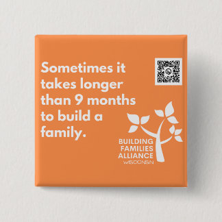 Byggnad Families Alliance of WI Square Button (o) Knapp