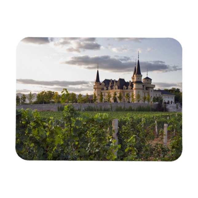 Byggnad från vinodlingen på magnet (Horisontell)