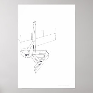 Byggnad Games med A Monogram Teckning 14 Poster