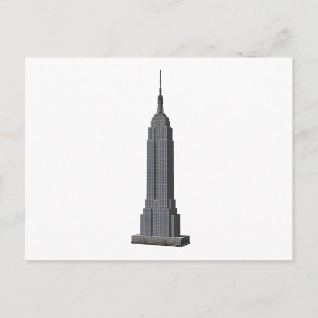 byggnad i empire state: New York City: Vykort (Framsida)
