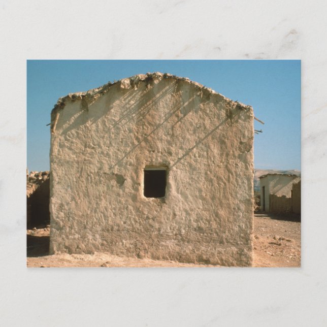 Byggnad i Gamla Jericho Vykort (Framsida)