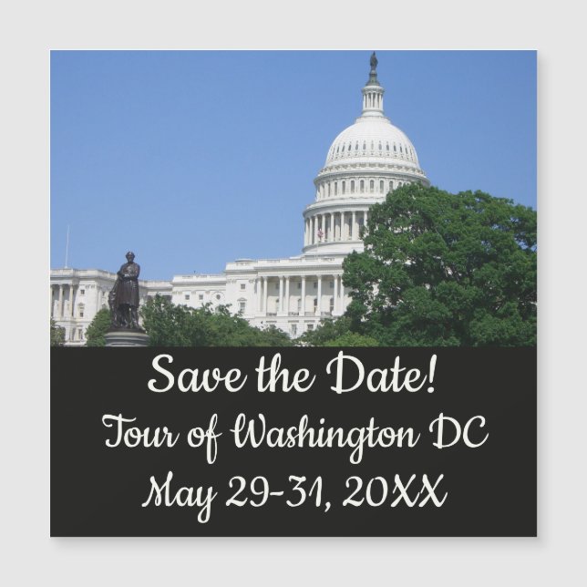 Byggnad i huvudstad i Washington DC (Framsida)