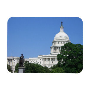 Byggnad i huvudstad i Washington DC Magnet