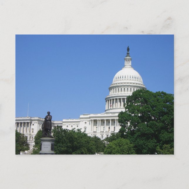 Byggnad i huvudstad i Washington DC Vykort (Framsida)