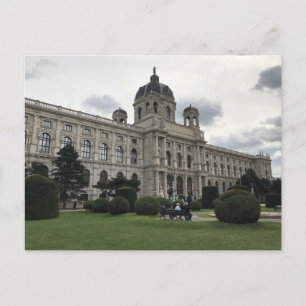 Byggnad i Musekvarteret i Wien Vykort