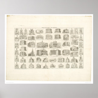 Byggnad i San Francisco (1372A) Poster