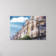 Byggnad i Sevilla, Spanien