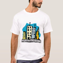 Byggnad i Town T Shirt