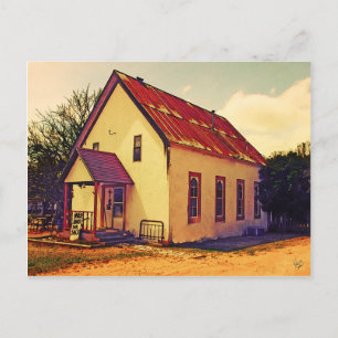 Byggnad i Willow City, TX Vykort
