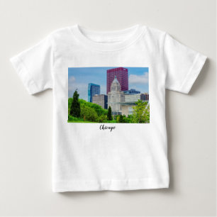 Byggnad in Chicago Baby T-Shirt