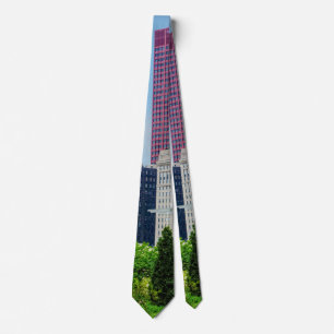 Byggnad in Chicago Neck Tie Slips