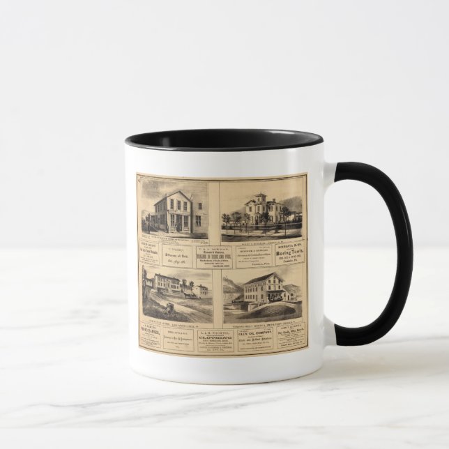 Byggnad, Oil City, Franklin, Tarr Farm Mugg (Höger)