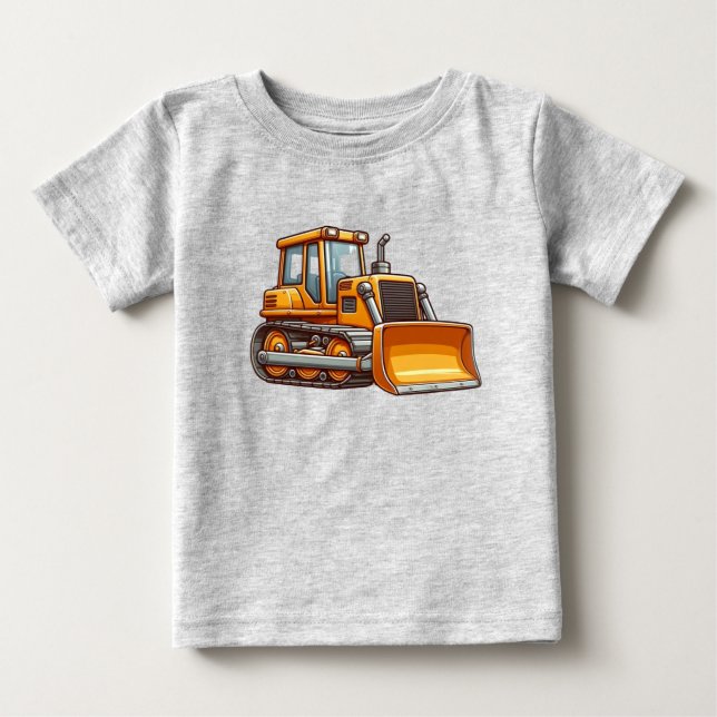 Byggnad/stampare T Shirt (Framsida)
