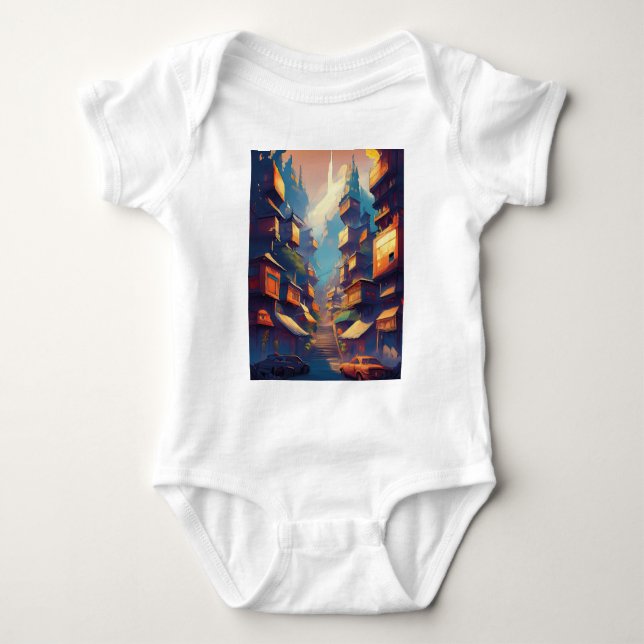 Byggnad T Shirt (Framsida)