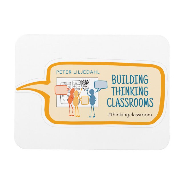 Byggnad Thinking Classroom magnet (Horisontell)