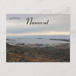Byggnad vid Shoreline Vykort