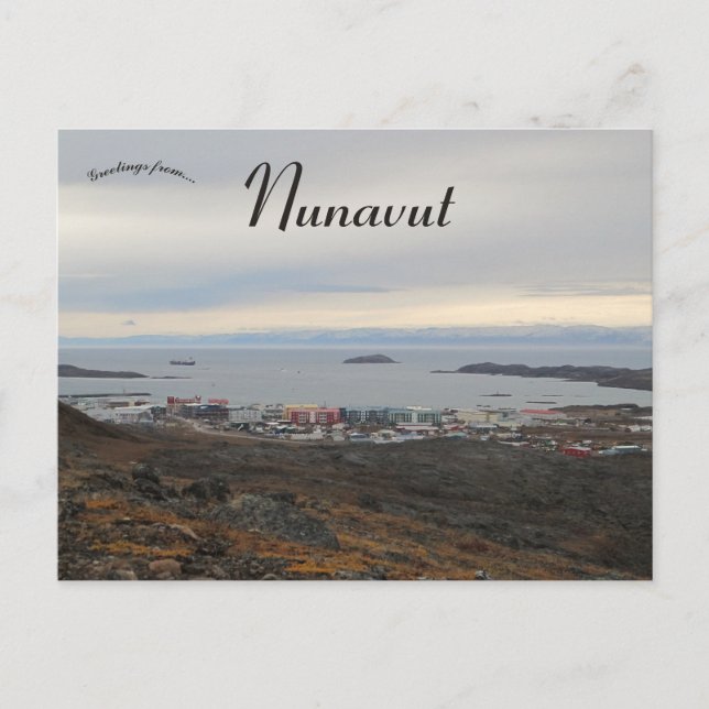 Byggnad vid Shoreline Vykort (Framsida)