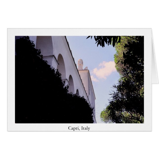 Byggnad vid Vatten Hälsningskort (Framsidan Horizontal)