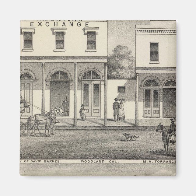 Byggnad Woodland, Yolo Magnet (Framsidan)