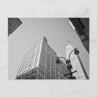 Byggnaden Empire state, New York City Vykort