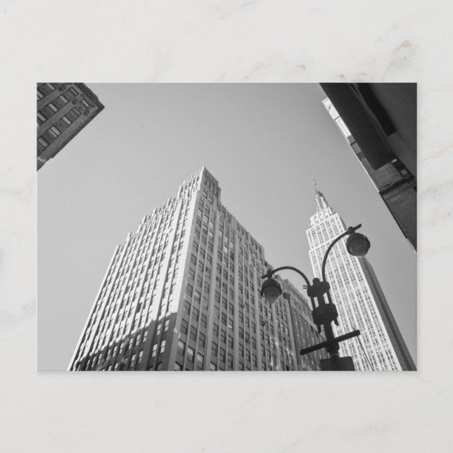 Byggnaden Empire state, New York City Vykort (Framsida)