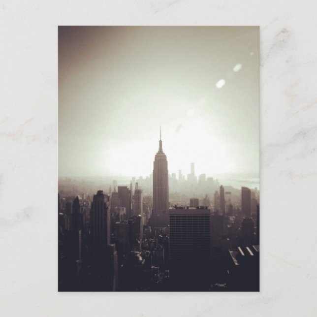 Byggnaden Empire state, NYC Vykort (Framsida)