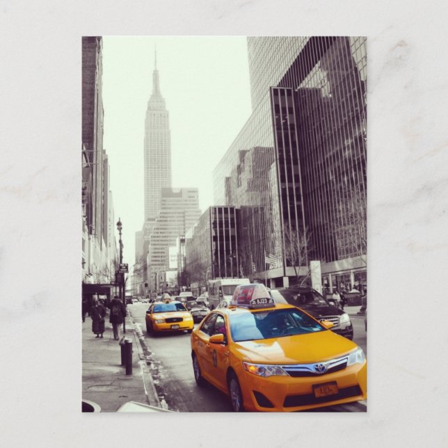 Byggnaden Empire state, NYC Vykort (Framsida)