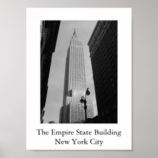 Byggnaden Empire state Poster