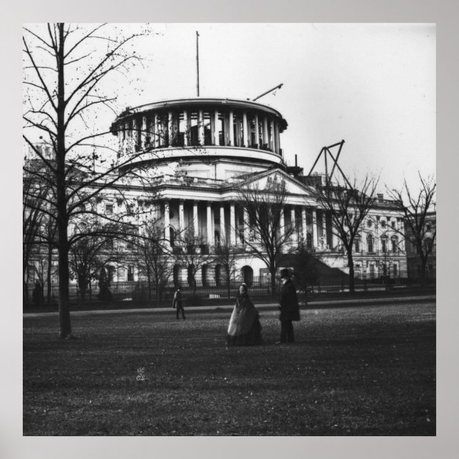 Byggnaden Huvudstad i Washington D.C. Poster (Framsidan)