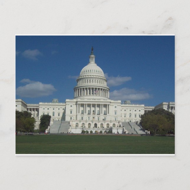 Byggnaden Huvudstad Vykort (Framsida)