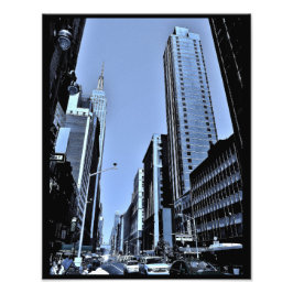 BYGGNADEN i EMPIRE STATE Fototryck