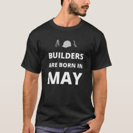 Byggnader föds i maj t shirt