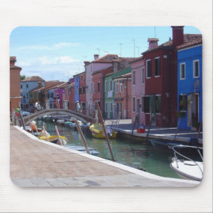 Byggnader i Burano, Venedig Musmatta