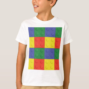 Byggnadkvarter- och tegelstenT-tröja T Shirt
