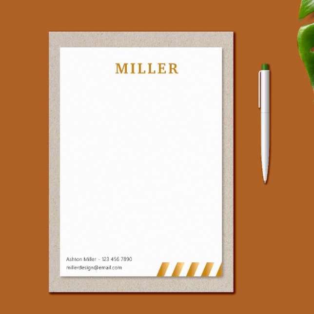 Byggnads ConTRAR White Professionell Office Brevhuvud (Building Contractor White Professional Office Letterhead)