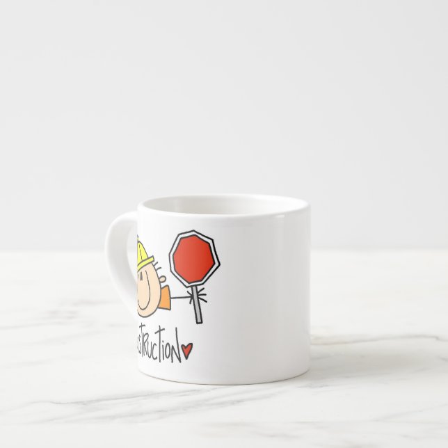 Byggnadsarbetare Espressomugg (Framsida vänster)